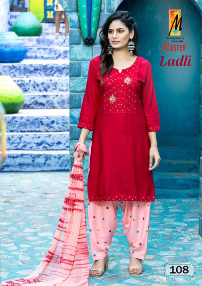 Ladli Master Rayon Readymade Salwar Suits Exporter