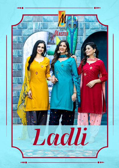 Ladli Master Rayon Readymade Salwar Suits Exporter