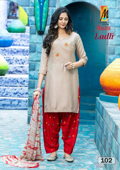 Ladli Master Rayon Readymade Salwar Suits Exporter