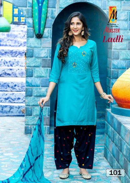 Ladli Master Rayon Readymade Salwar Suits Exporter