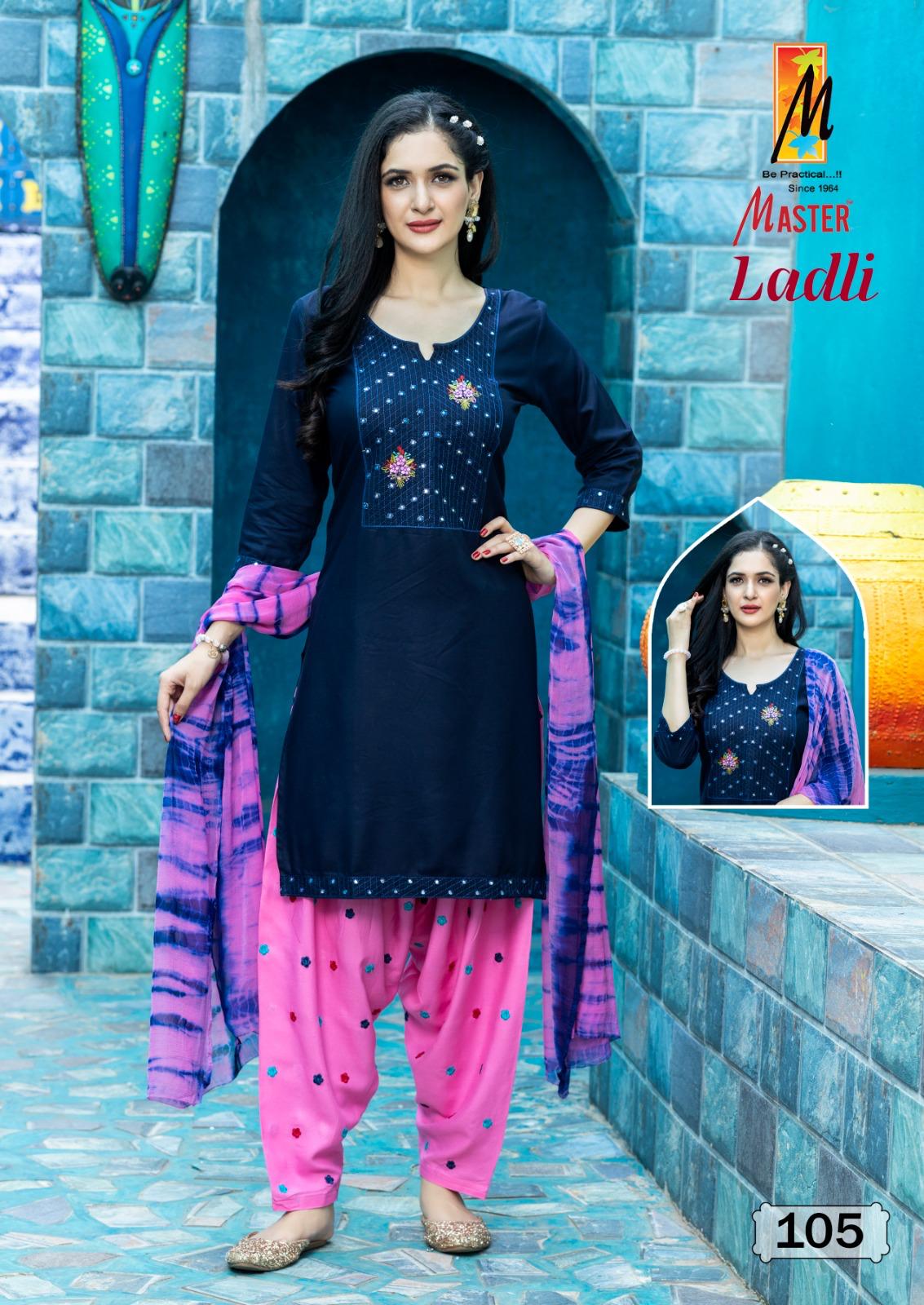 Ladli Master Rayon Readymade Salwar Suits Exporter