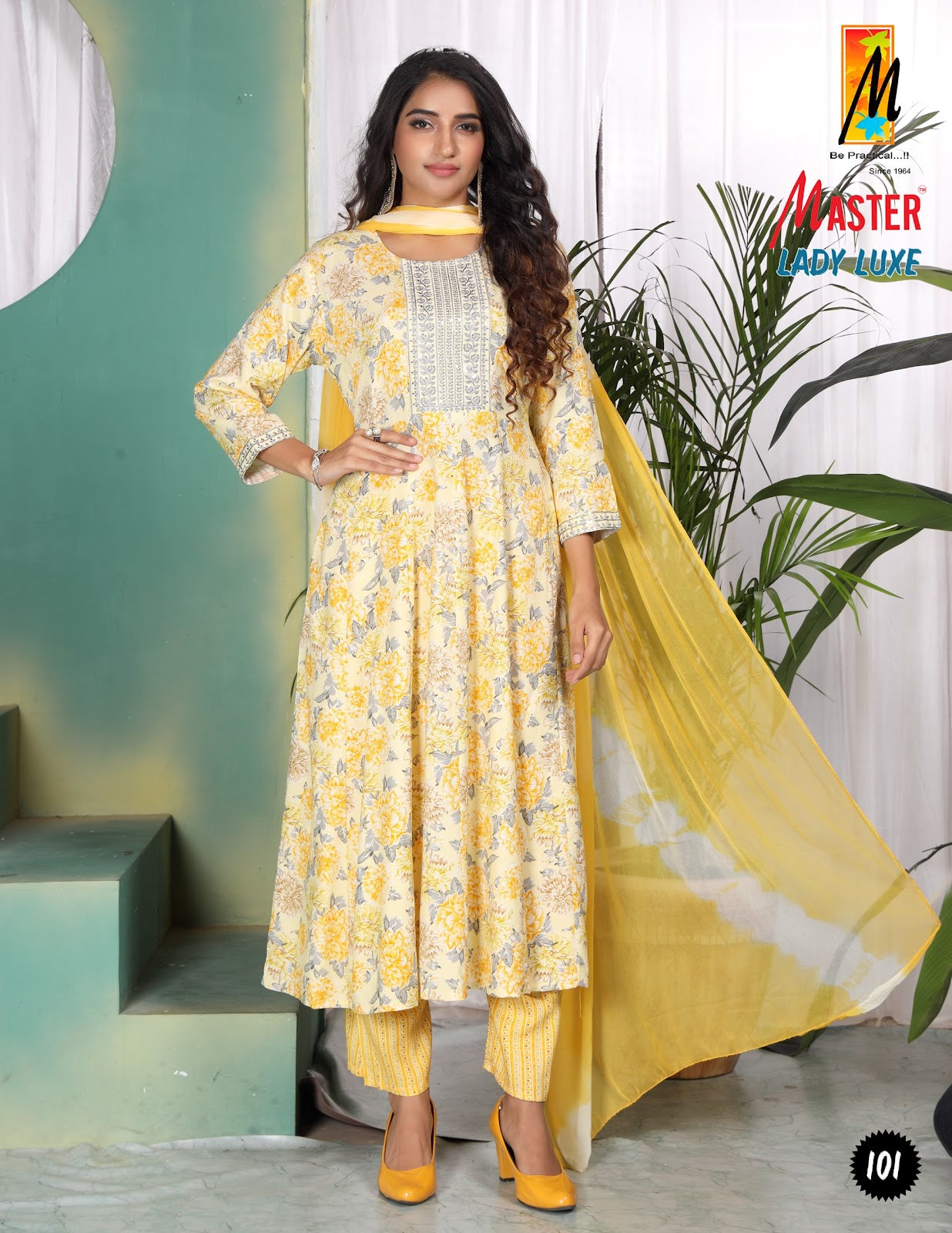 Lady Luxe Master Rayon Foil Readymade Pant Style Suits Manufacturer Ahmedabad