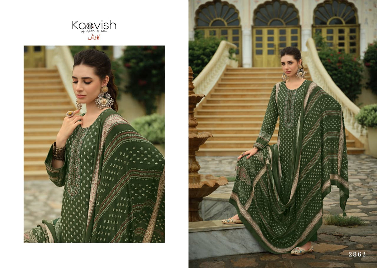 Lafz Kaavish Viscose Pashmina Suits Exporter Gujarat