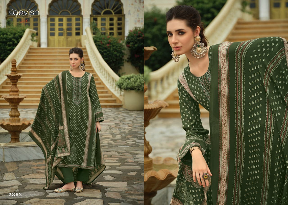 Lafz Kaavish Viscose Pashmina Suits Exporter Gujarat