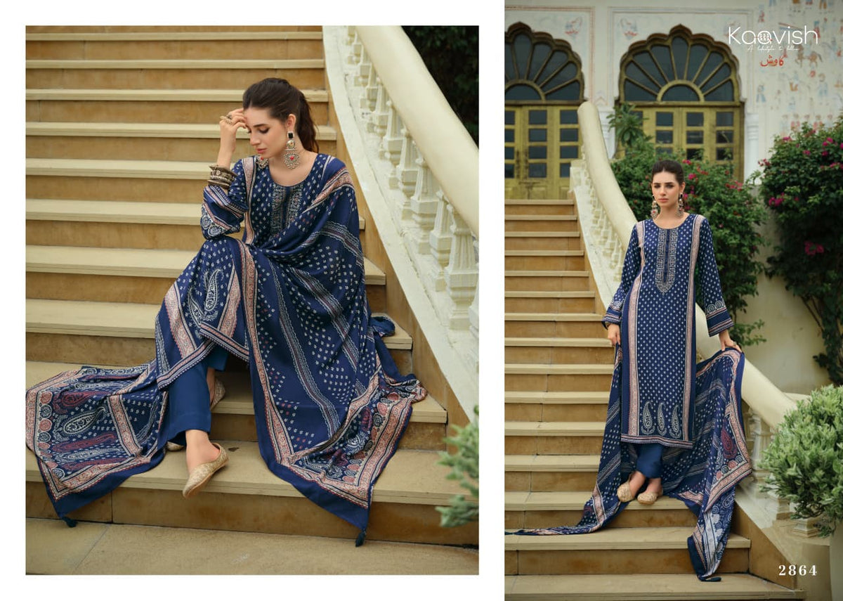 Lafz Kaavish Viscose Pashmina Suits Exporter Gujarat