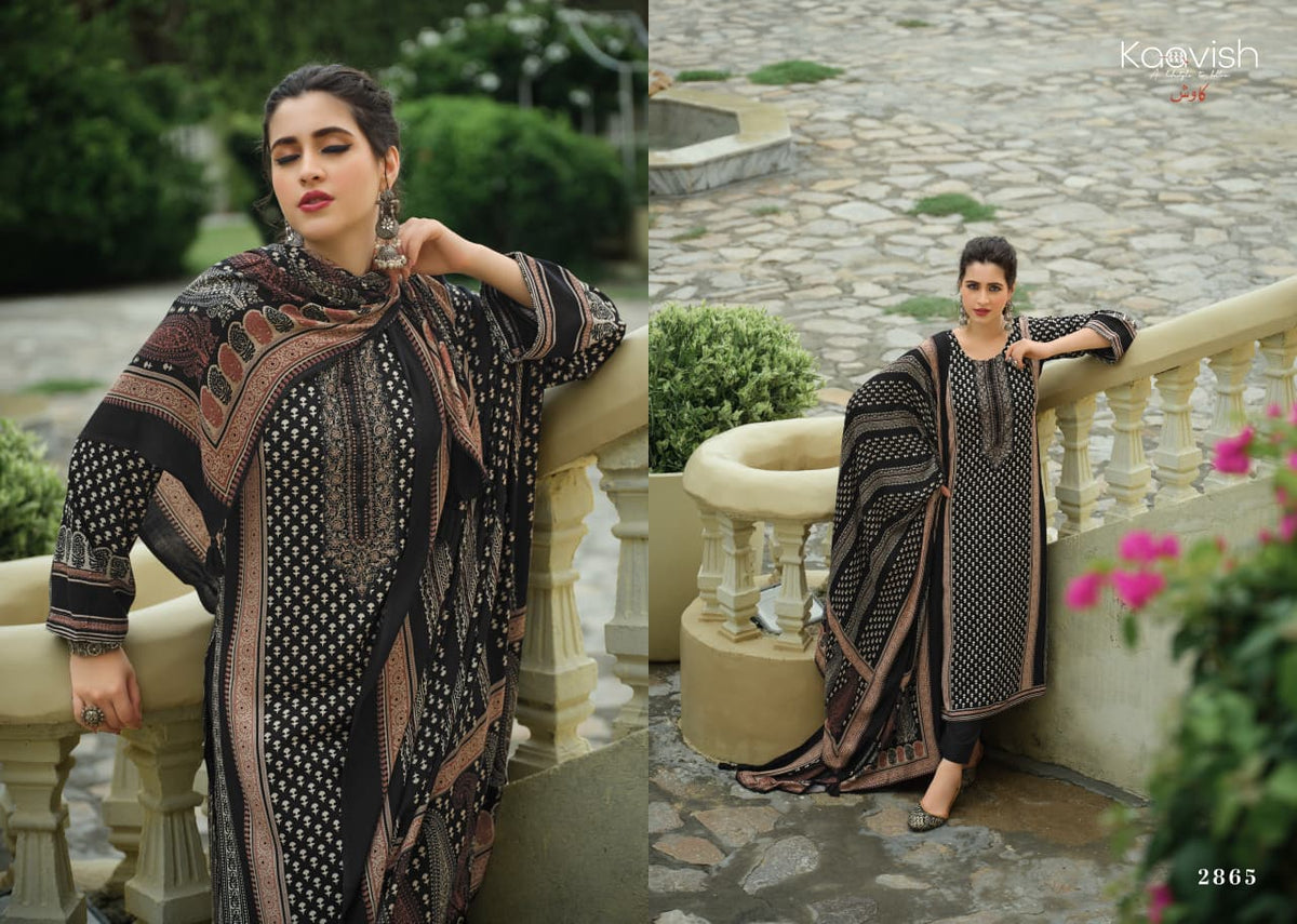 Lafz Kaavish Viscose Pashmina Suits Exporter Gujarat