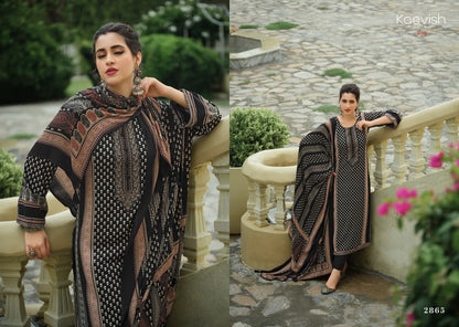 Lafz Kaavish Viscose Pashmina Suits Exporter Gujarat
