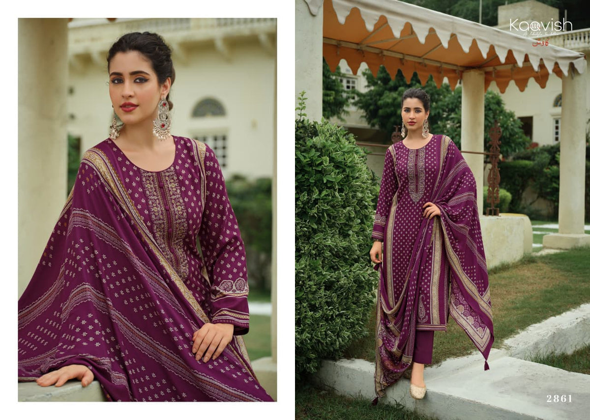 Lafz Kaavish Viscose Pashmina Suits Exporter Gujarat