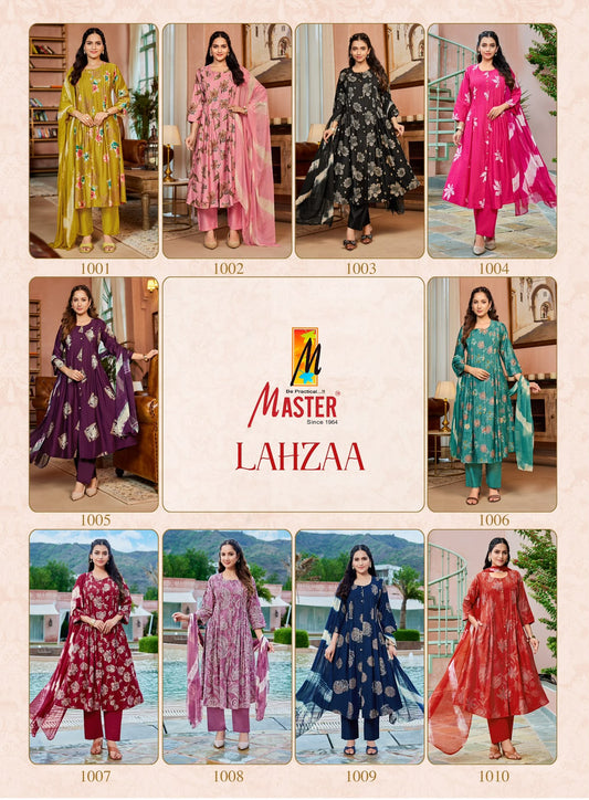 Lahzaa Master Gadwal Readymade Anarkali Suits Wholesaler Gujarat