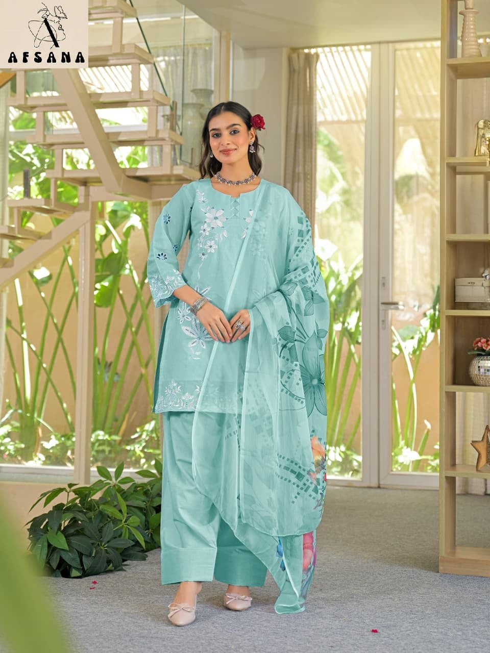 Laila Farshi Afsana Cotton Pakistani Readymade Suits Wholesale Price
