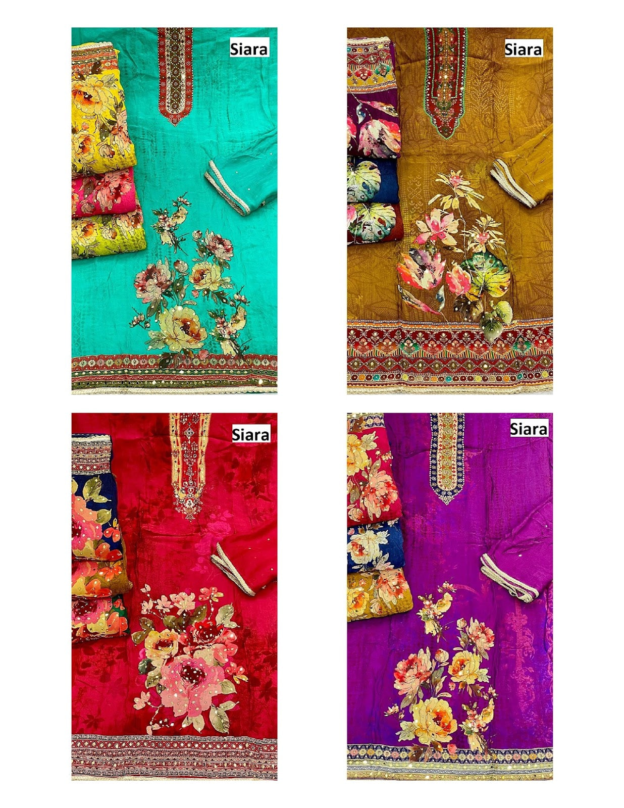 Laila Siara Pure Organza Salwar Suits Manufacturer Ahmedabad