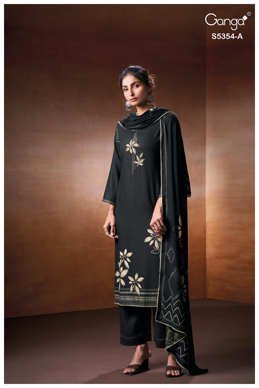 Lairika S5354 Ganga Wool Pashmina Suits Manufacturer