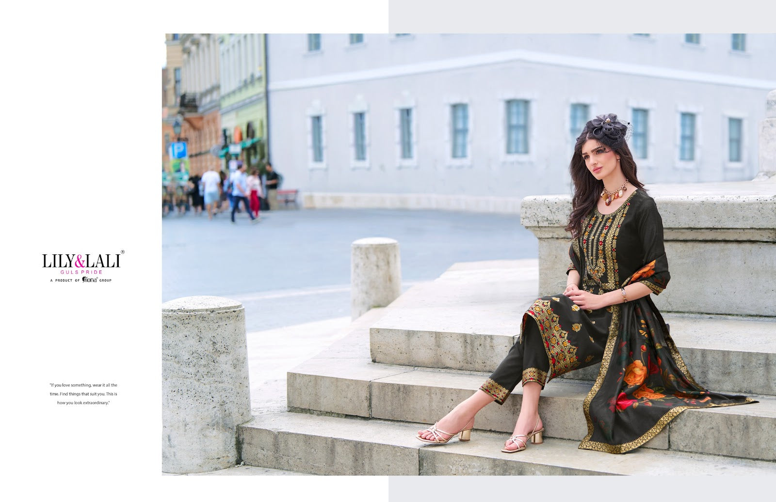 Lajjo Lily Lali Banarsi Jacquard Readymade Pant Style Suits