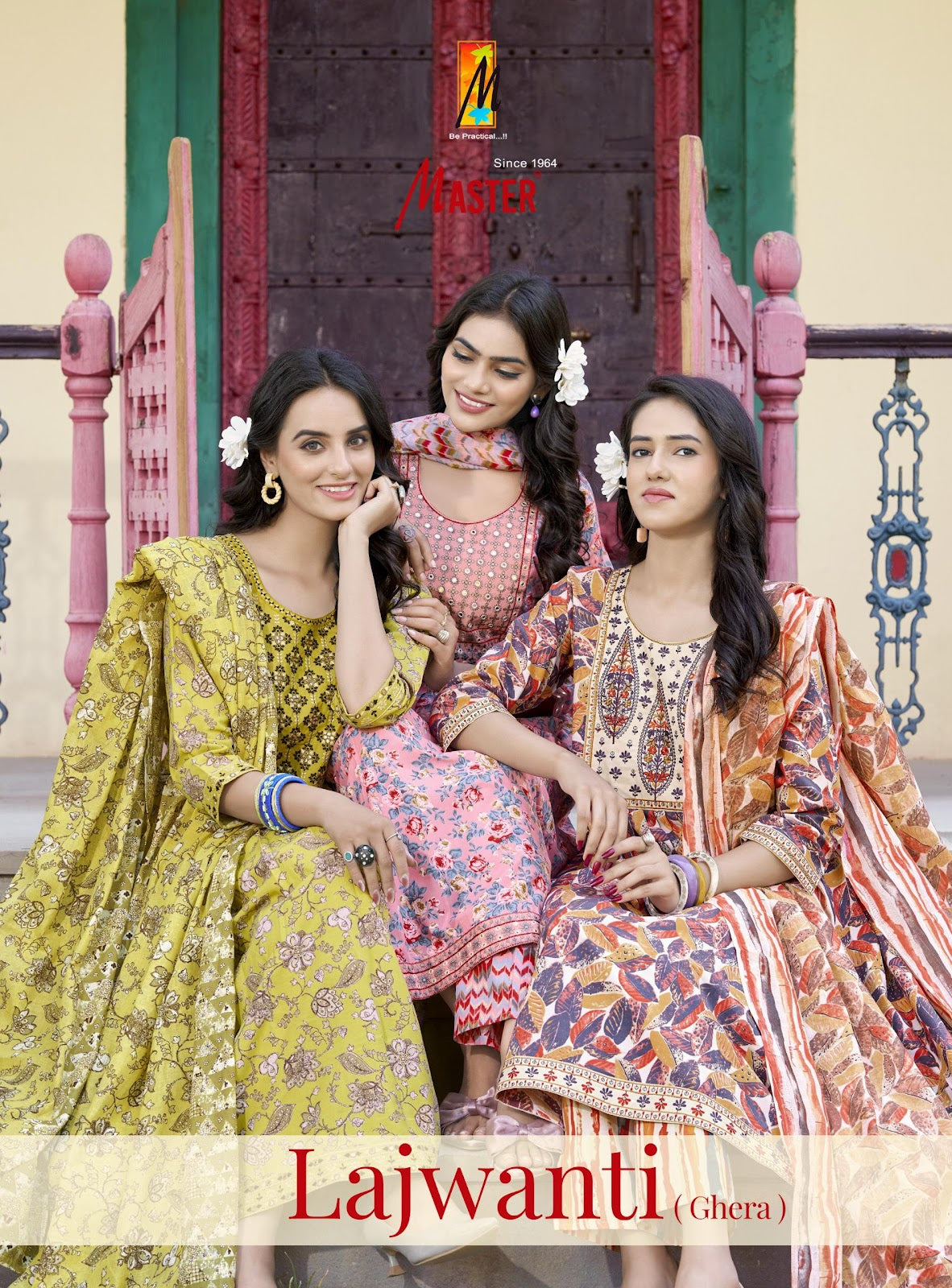 Lajwanti Master Cotton Readymade Anarkali Suits Wholesaler