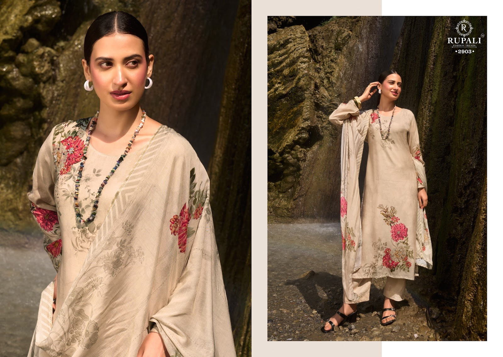 Lake View Rupali Muslin Pant Style Suits Manufacturer