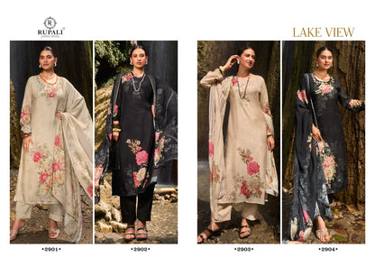 Lake View Rupali Muslin Pant Style Suits Manufacturer