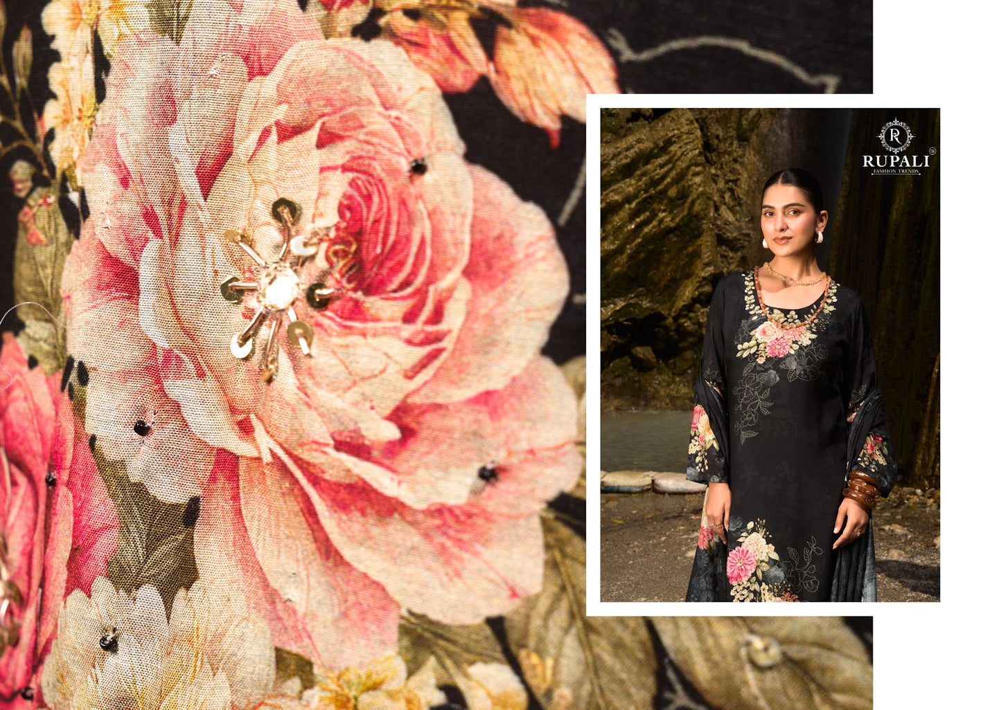 Lake View Rupali Muslin Pant Style Suits Manufacturer