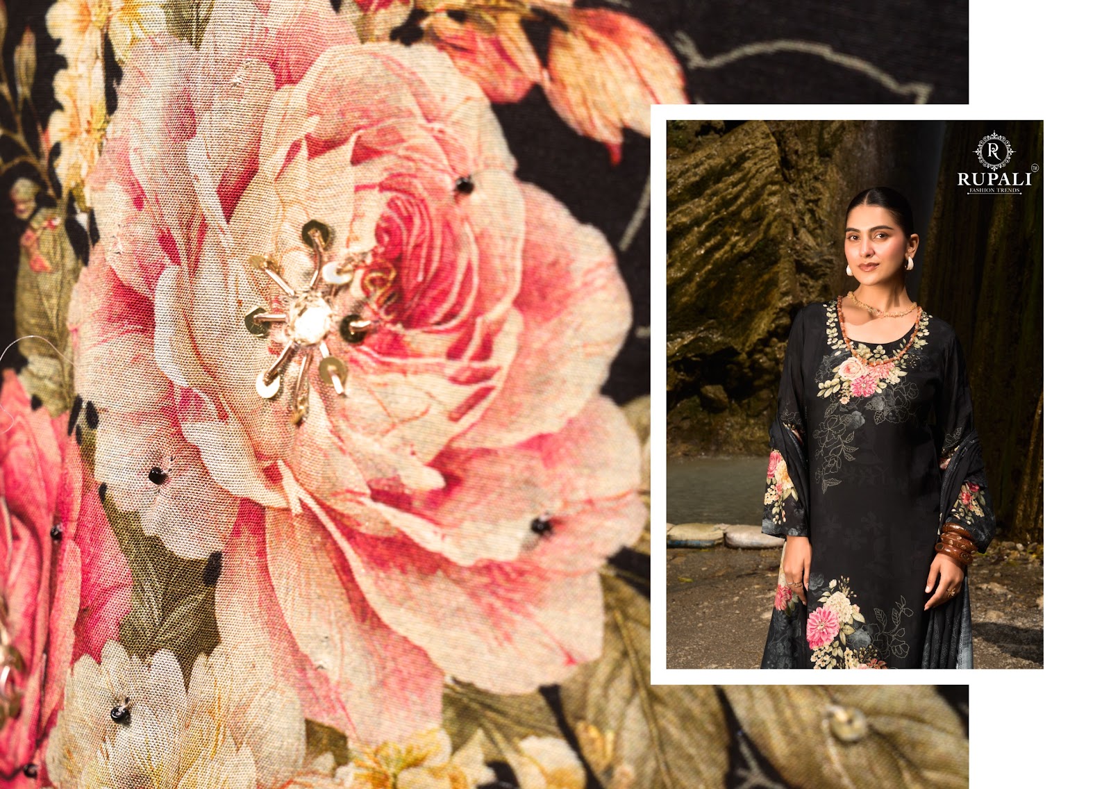 Lake View Rupali Muslin Pant Style Suits Manufacturer