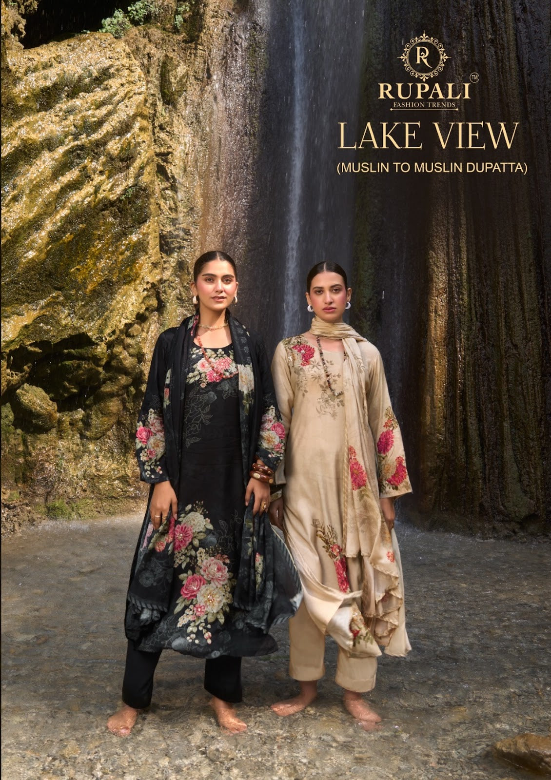 Lake View Rupali Muslin Pant Style Suits Manufacturer