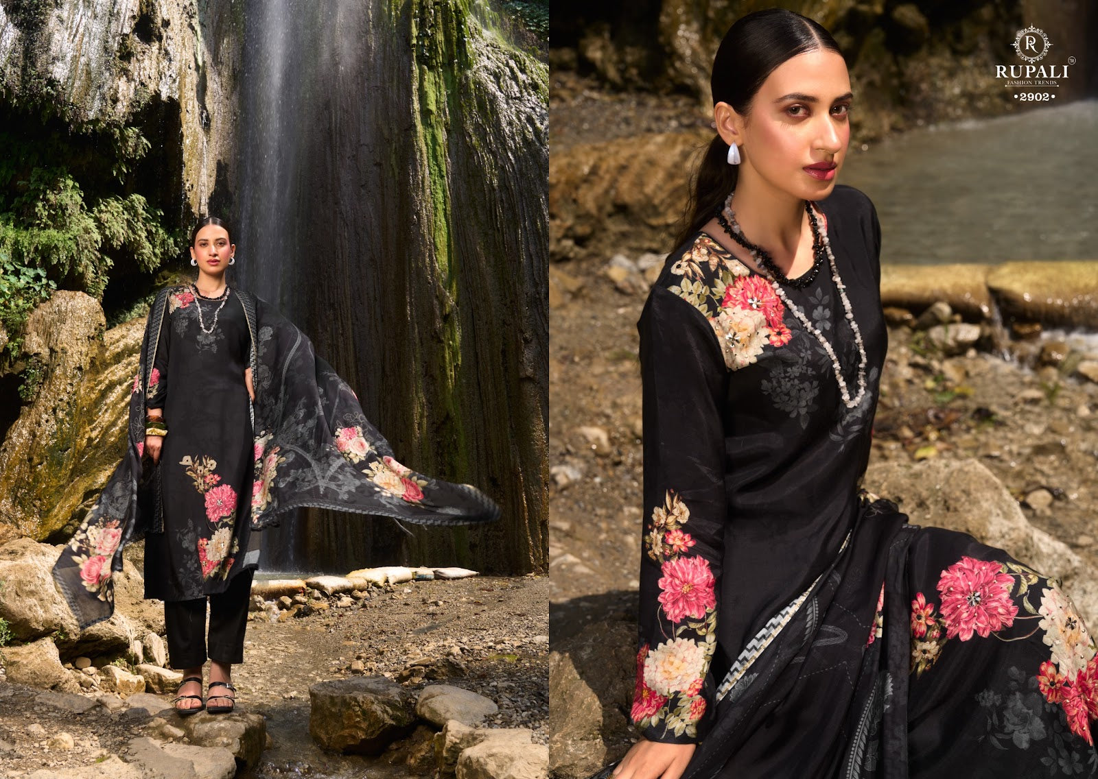 Lake View Rupali Muslin Pant Style Suits Manufacturer