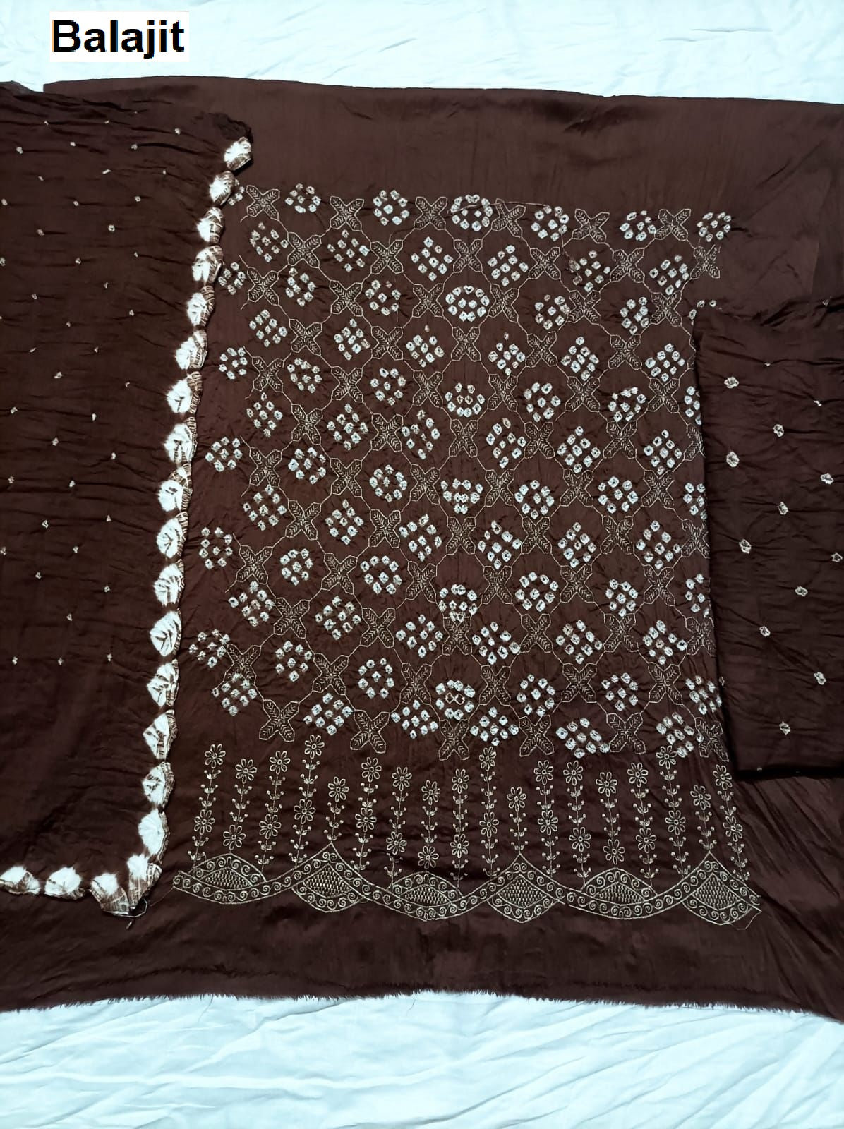 Lakhnavi Work 2808 Balajit Satin Salwar Suits Wholesaler India