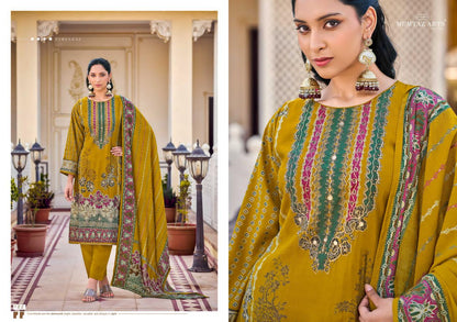 Lakshita Mumtaz Arts Viscose Muslin Karachi Salwar Suits Manufacturer India