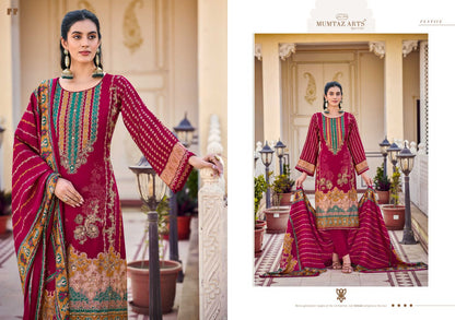 Lakshita Mumtaz Arts Viscose Muslin Karachi Salwar Suits Manufacturer India