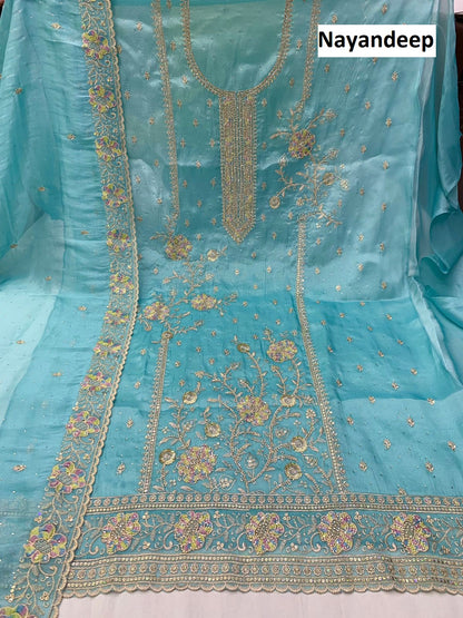 Lakshita Nayandeep Silk Salwar Suits Wholesale Rate