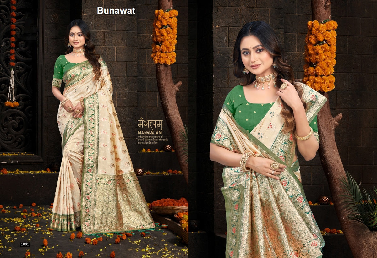 Lalita Silk Bunawat Sarees Exporter Gujarat
