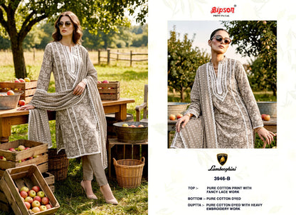 Lamborghini 3944-3946 Bipson Prints Cotton Pant Style Suits Wholesaler Ahmedabad