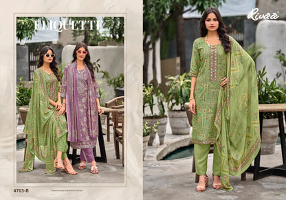 Lamhe 12 Rivaa Bemberg Pashmina Suits Wholesale Price