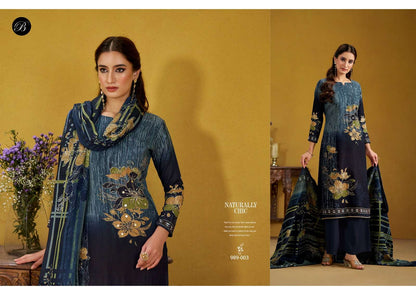 Lamhe Belliza Designer Studio Viscose Rayon Karachi Salwar Suits Exporter