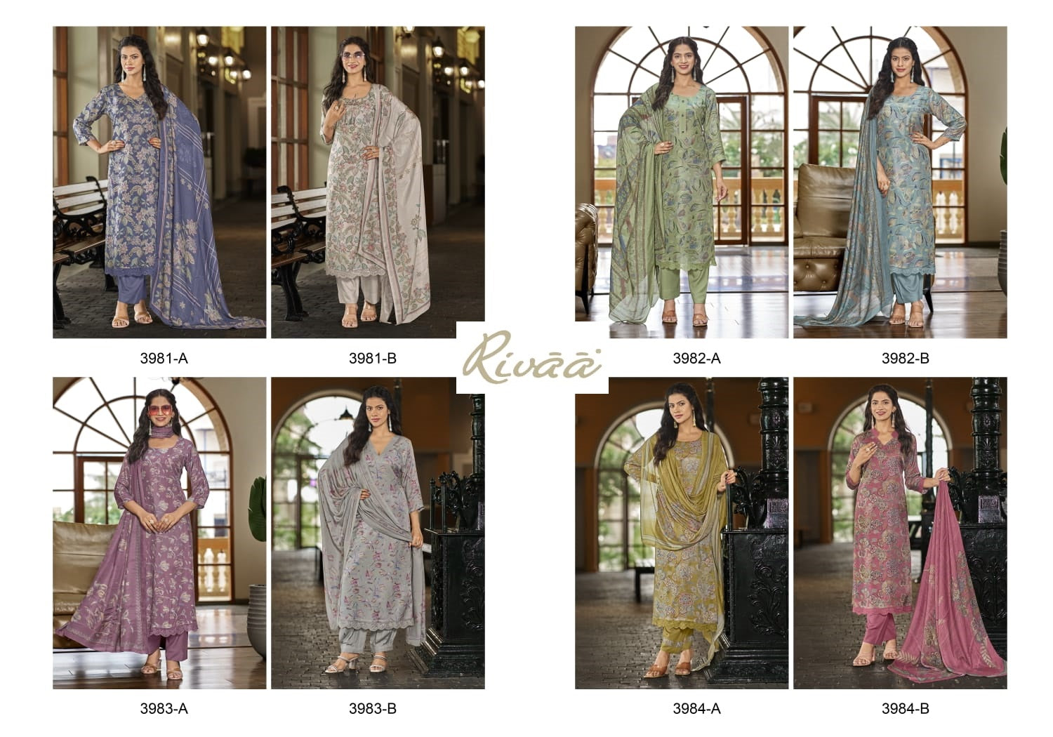 Lamhe Rivaa Pashmina Suits Wholesaler