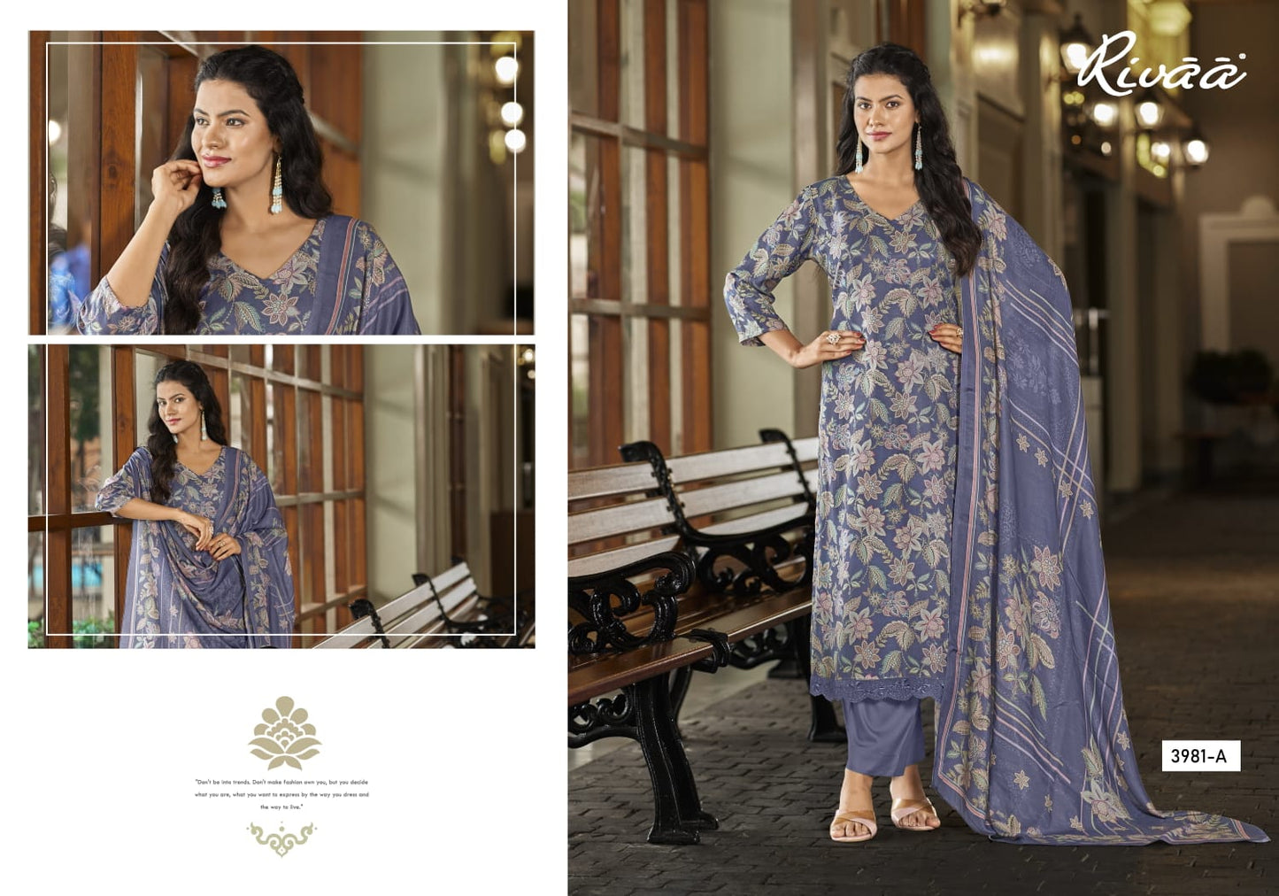 Lamhe Rivaa Pashmina Suits Wholesaler