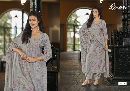 Sinhan Aksr Roman Silk Readymade Plazzo Style Suits Supplier