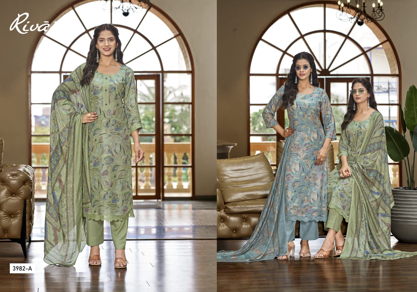 Lamhe Rivaa Pashmina Suits Wholesaler