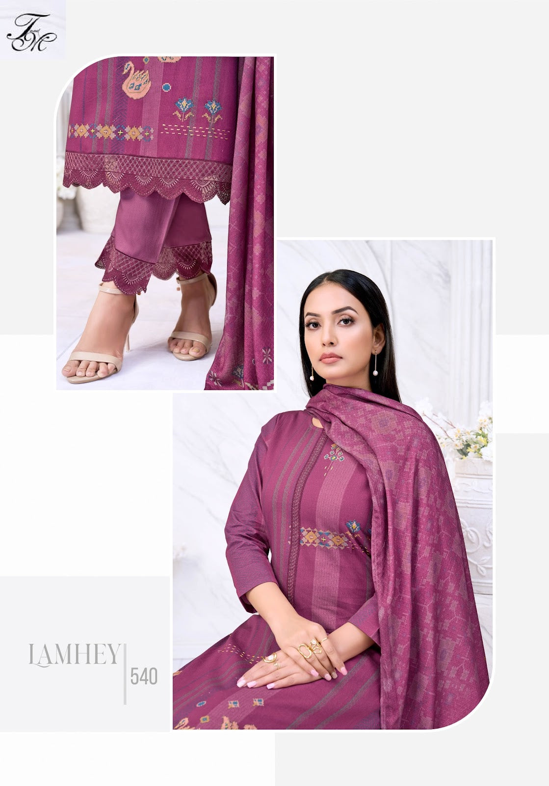 Lamhey Tm Pashmina Suits Wholesale Price