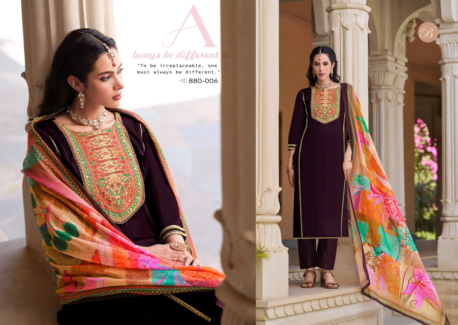 Lamia Belliza Designer Studio Pure Jam Karachi Salwar Suits Exporter Gujarat