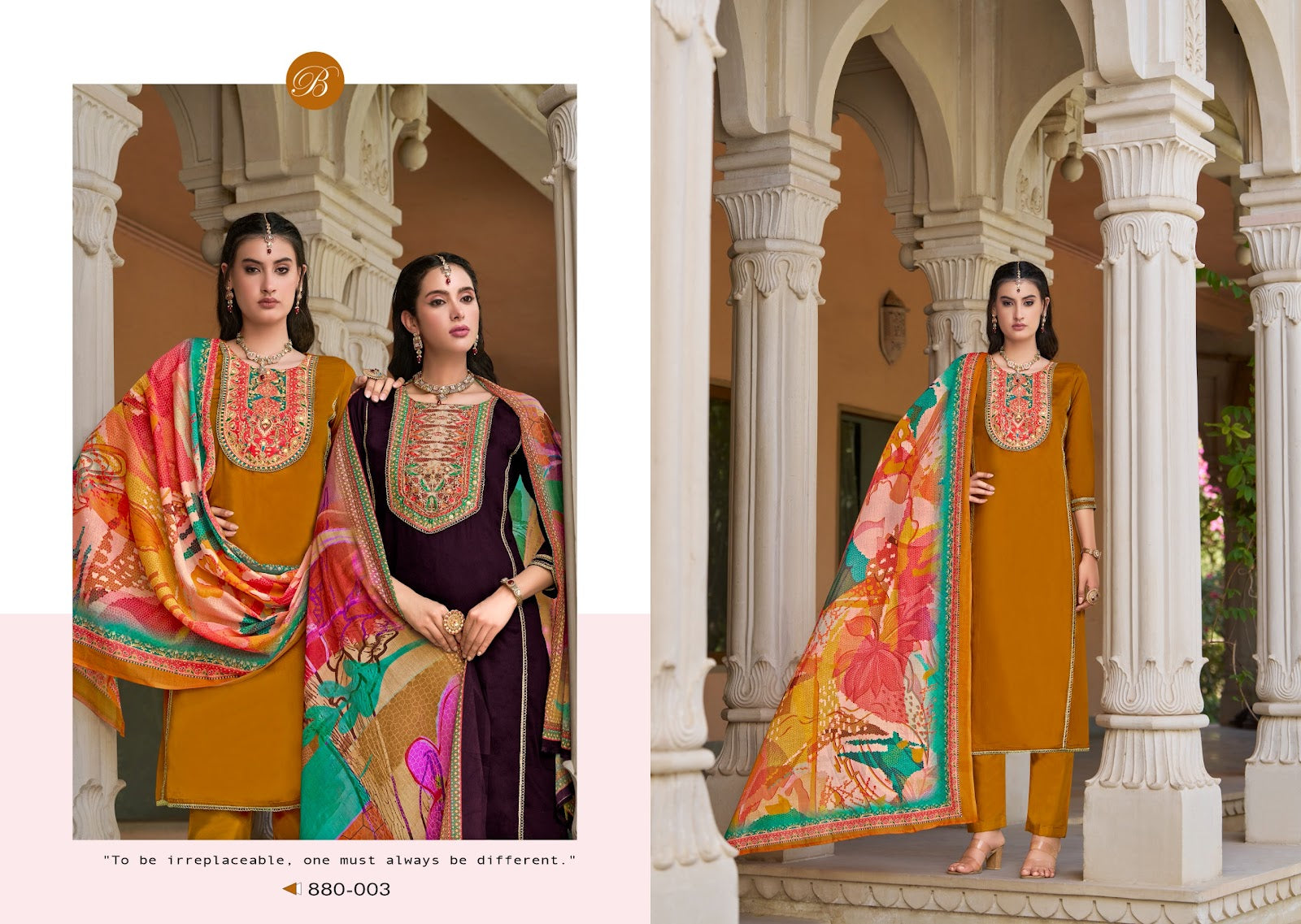 Lamia Belliza Designer Studio Pure Jam Karachi Salwar Suits Exporter Gujarat