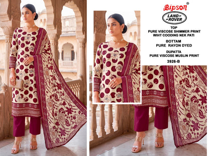 Land Rover 3926 Bipson Prints Viscose Pant Style Suits Manufacturer India