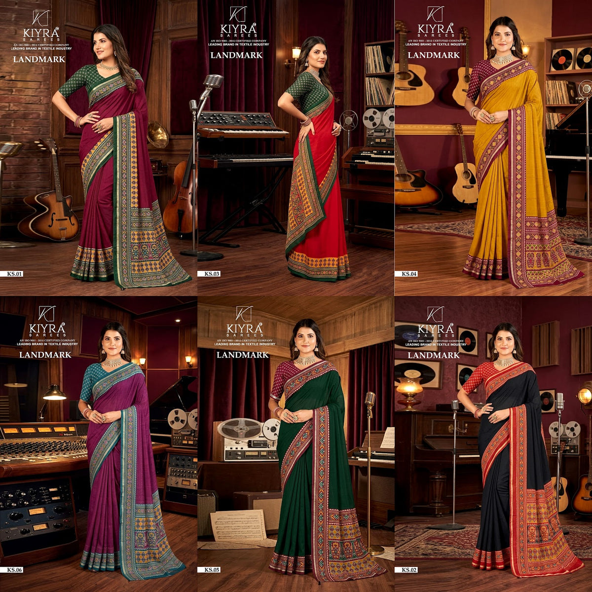 Landmark Kiyra Sarees Wholesale