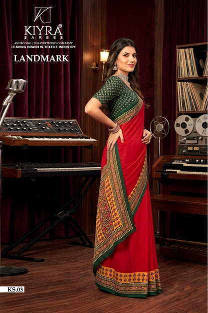 Landmark Kiyra Sarees Wholesale