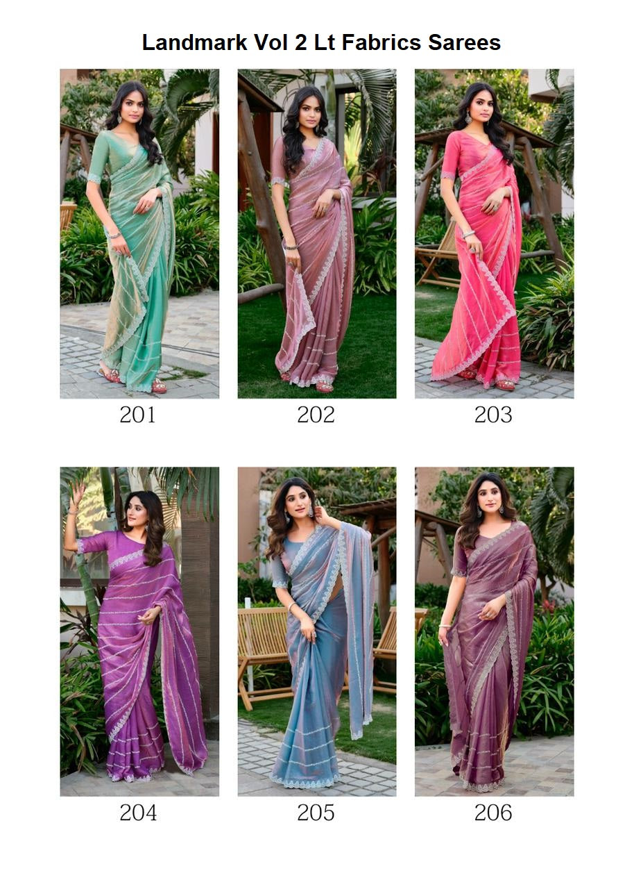 Landmark Vol 2 Lt Fabrics Silk Sarees Exporter
