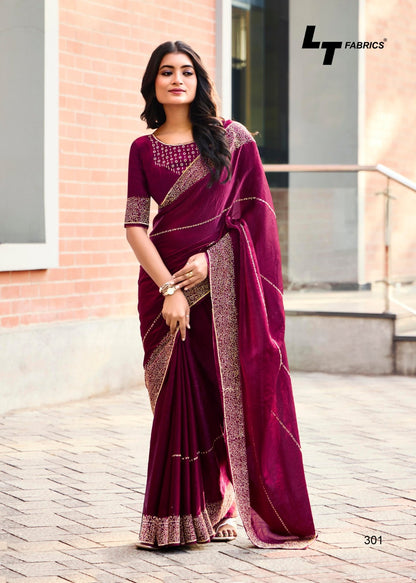 Landmark Vol 3 Lt Fabrics Silk Sarees Wholesale Price