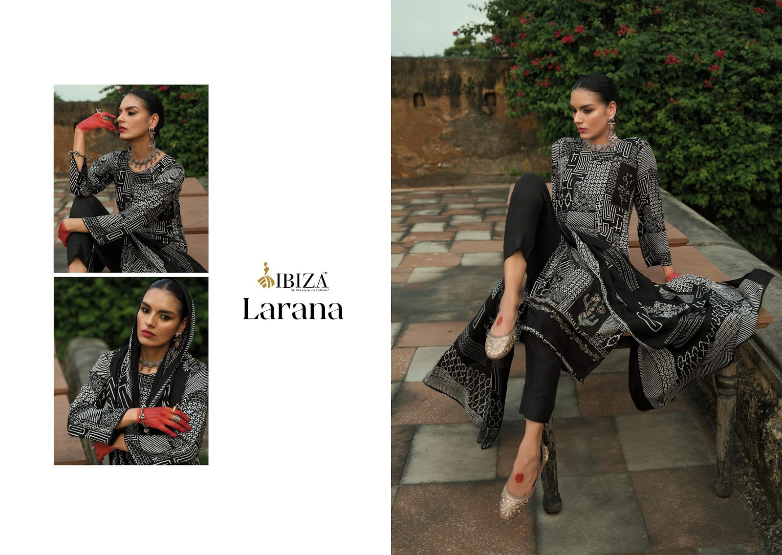 Larana Ibiza Pashmina Suits Exporter