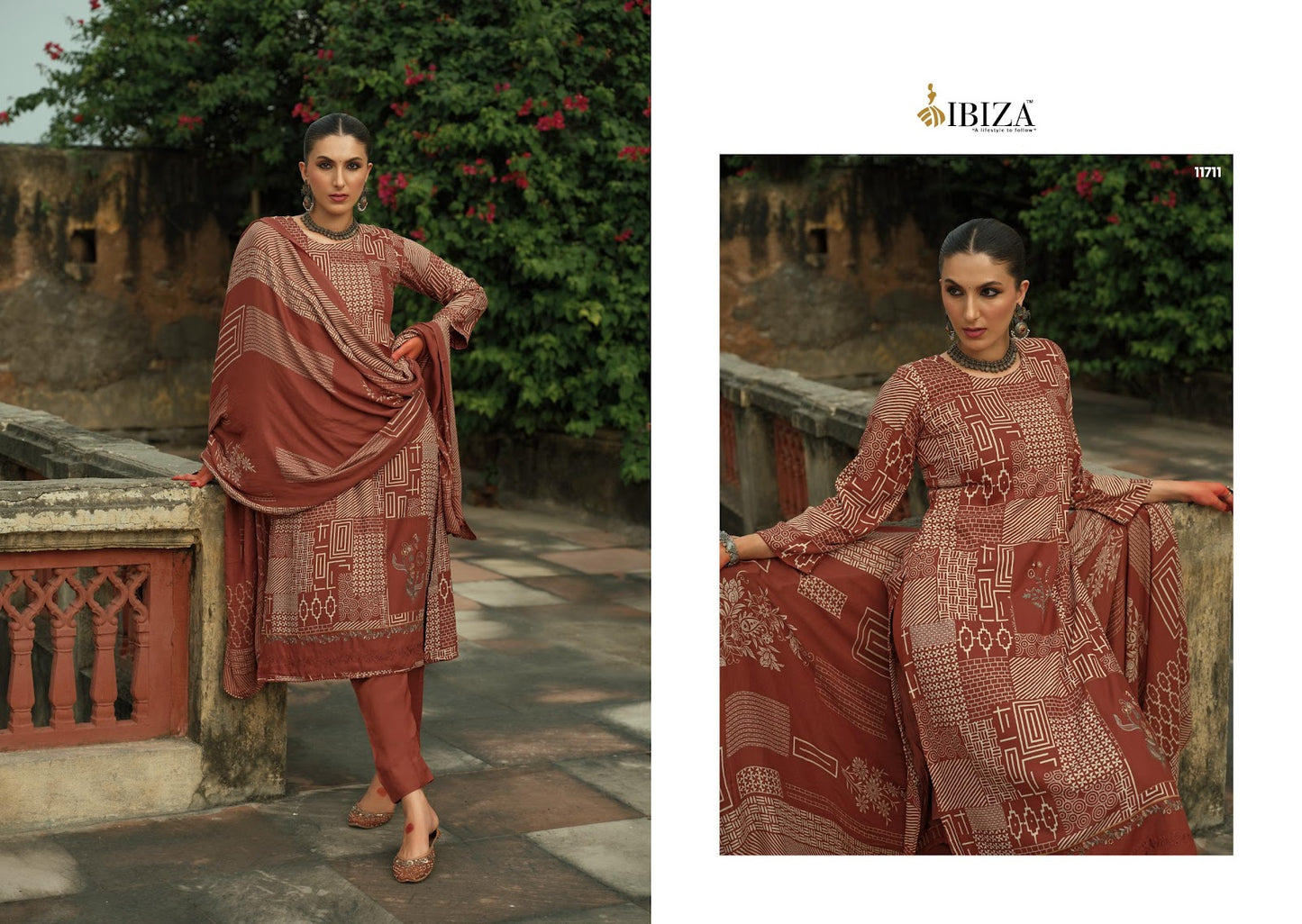 Larana Ibiza Pashmina Suits Exporter