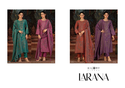 Larana Kilory Modal Silk Pant Style Suits Wholesaler