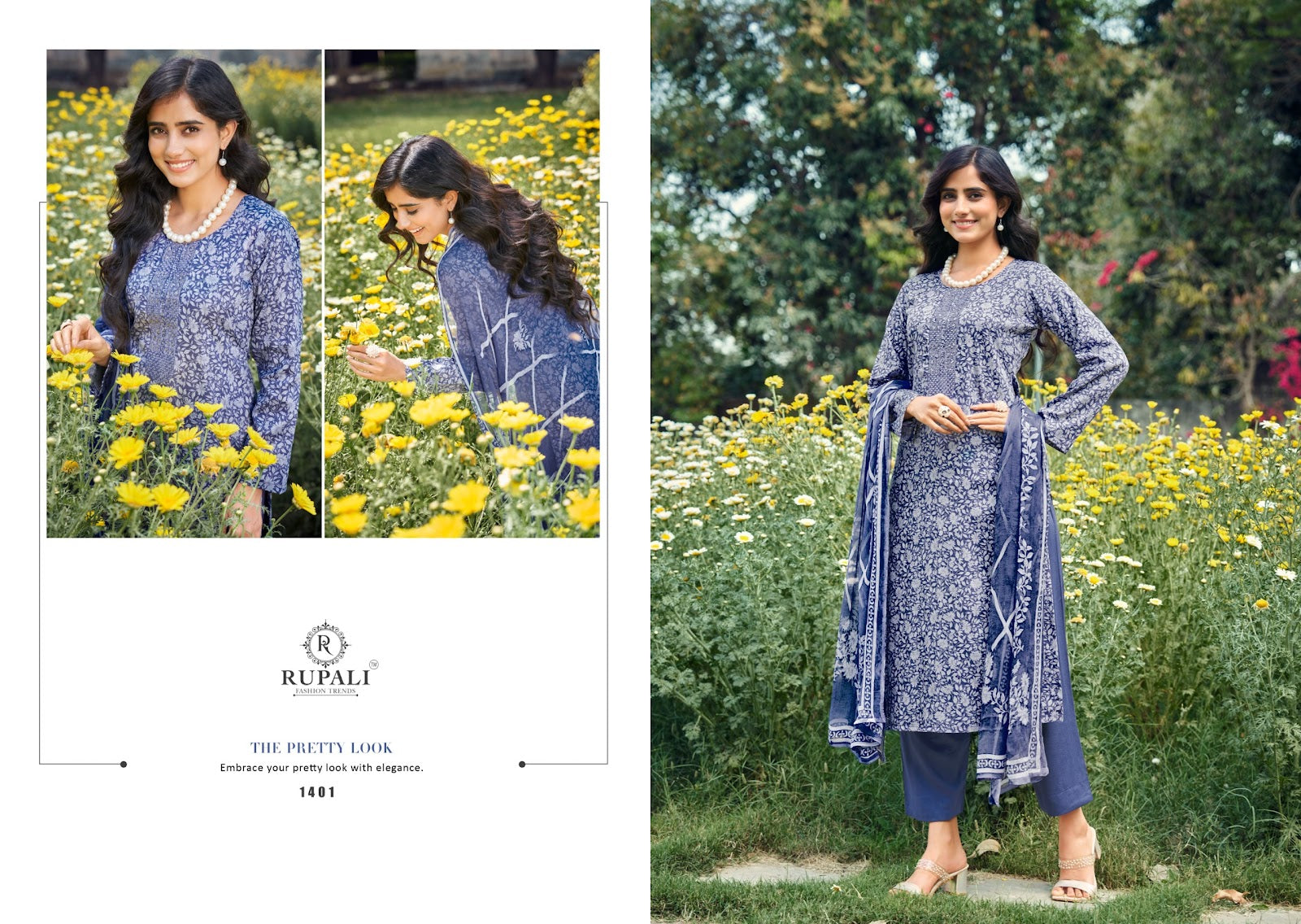 Laren Rupali Jaam Satin Pant Style Suits Wholesale Rate