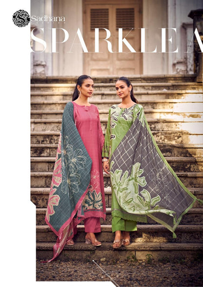 Larisa Sadhana Pure Muslin Pant Style Suits Supplier