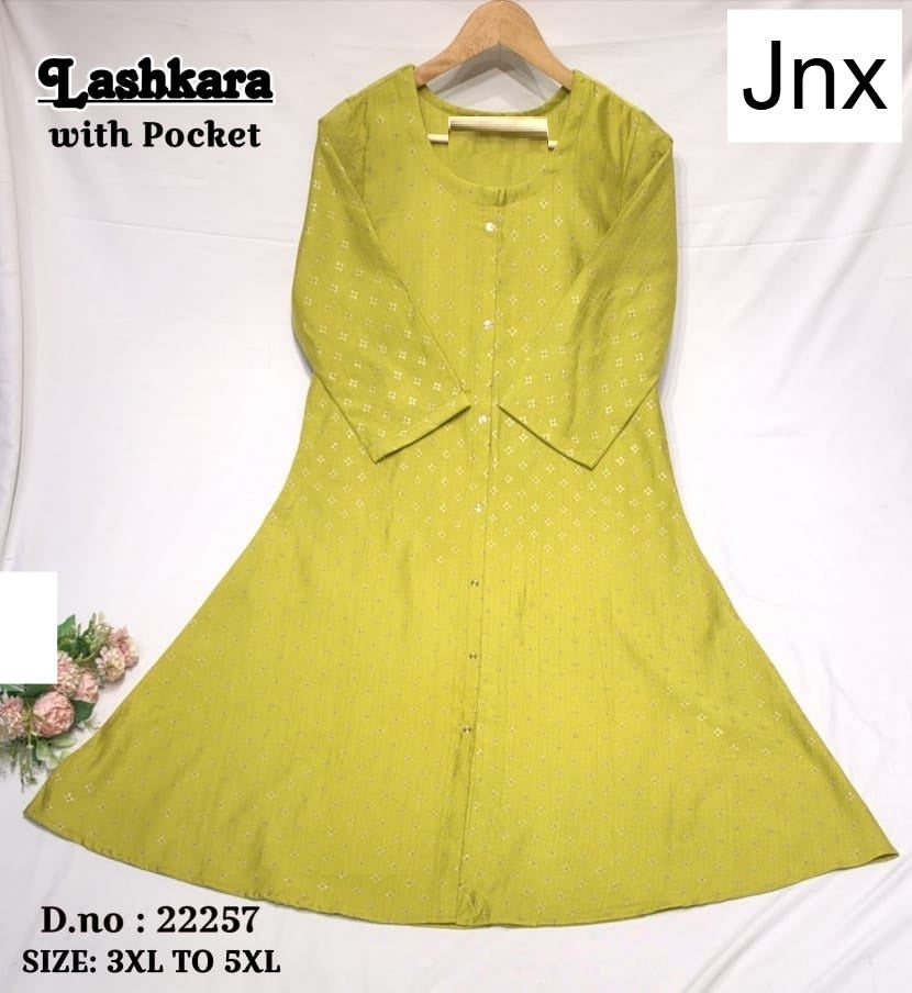 Lashkara 1303 Jnx Vertican Plus Size Kurtis Wholesale